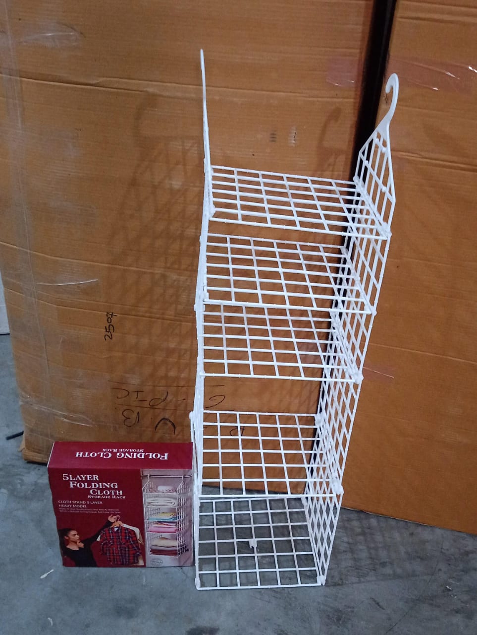 Multipurpose 5 Layer Folding Clothes Storage Racks||Closet for Students Wardrobe Shelves Socks, Scarf, t-Shirt, etc||Hanging Organizer Storage Holders & Racks Multipurpose 5 Layer Folding Clothes Storage Racks||Closet for Students Wardrobe Shelves Socks, Scarf, t-Shirt, etc||Hanging Organizer Storage Holders & Racks
